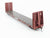 HO Scale Athearn ATH87705 NS Norfolk Southern 60' Bulkhead Flat Car #114074