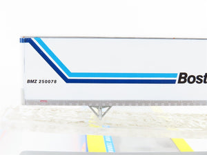 HO Scale Athearn 73375 BMZ Boston & Maine 45' Smooth Side Z-Van Trailers 2-Pack