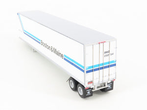 HO Scale Athearn 73375 BMZ Boston & Maine 45' Smooth Side Z-Van Trailers 2-Pack