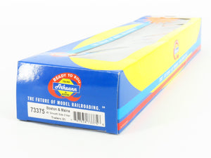 HO Scale Athearn 73375 BMZ Boston & Maine 45' Smooth Side Z-Van Trailers 2-Pack
