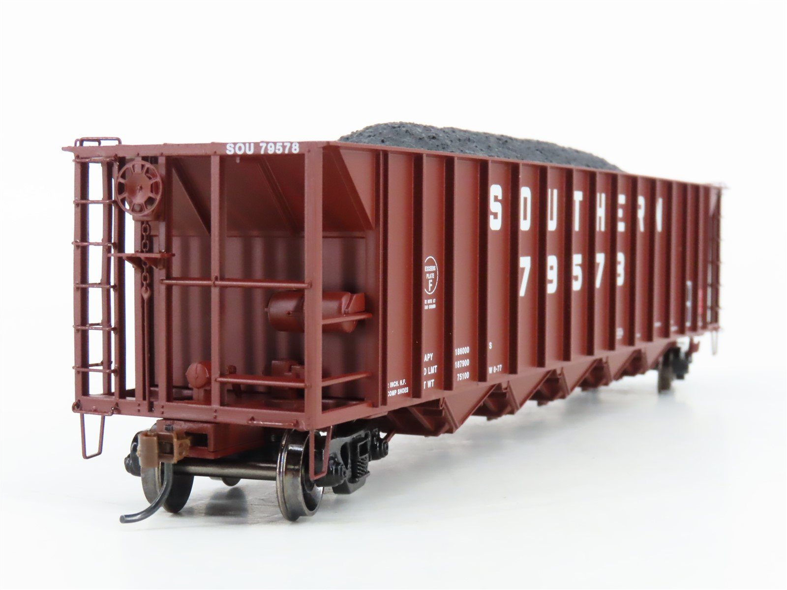 HO Athearn ATH98341 SOU Southern Ortner 5-Bay Rapid Discharge Hopper #79578