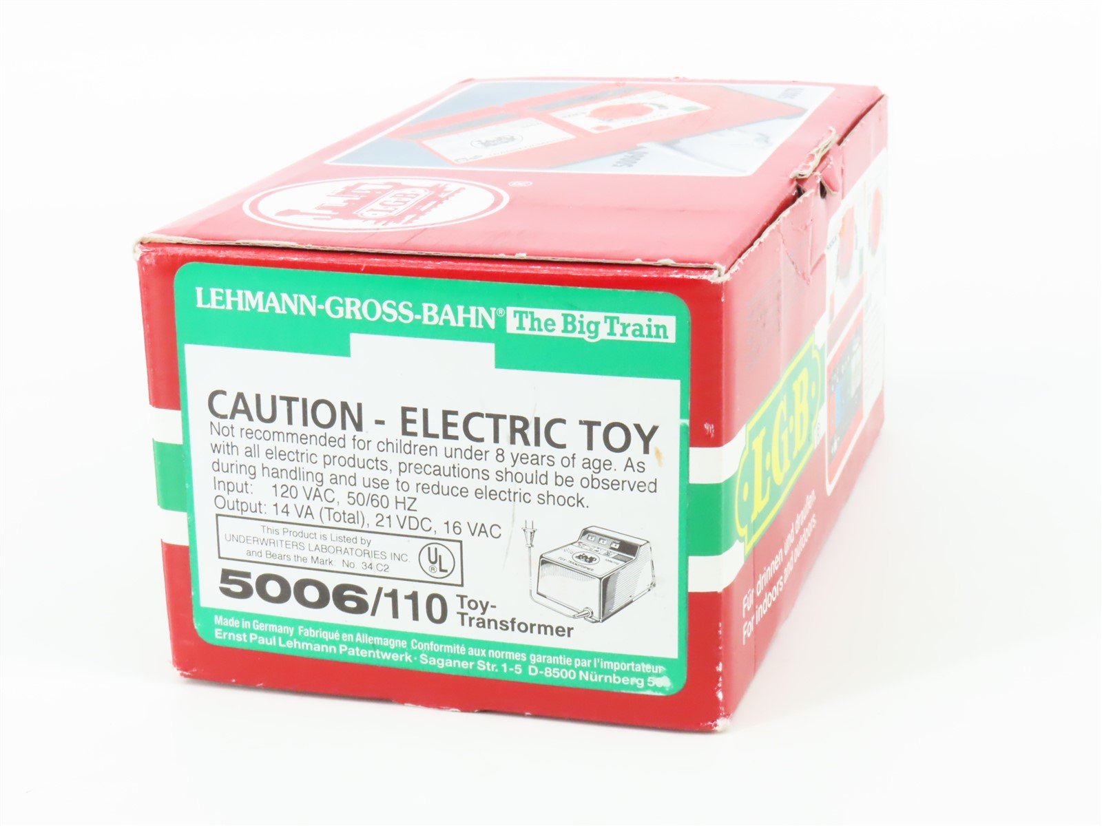 LGB 5006/110 DC Toy Transformer