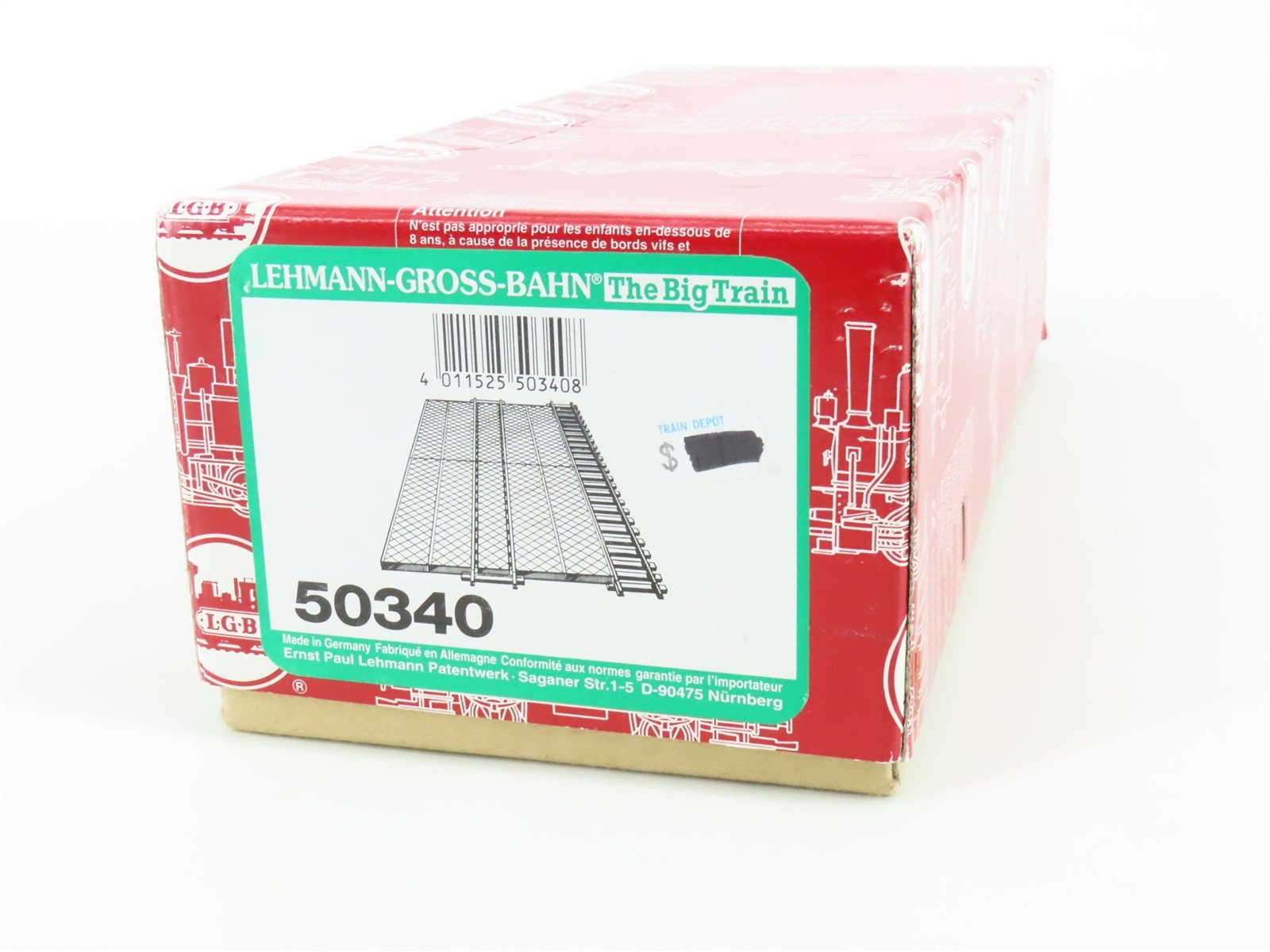 G Scale LGB 50340 Station Platform Pieces (12 ct.)