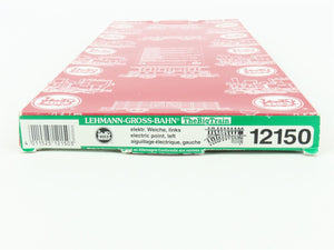 G Scale LGB 12150 Electric Lefthand Switch Track Piece