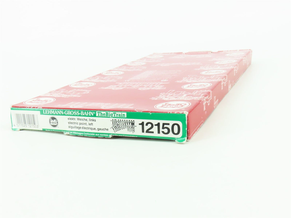 G Scale LGB 12150 Electric Lefthand Switch Track Piece