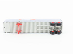 HO Scale Athearn ATH14541 KCSZ Kansas City Southern 40' Beaded Z-Van Trailer