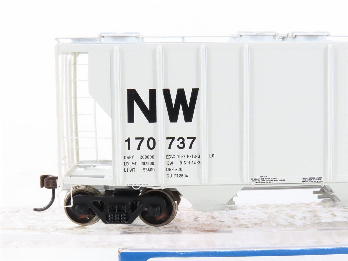 HO Scale Athearn ATH63794 NW Norfolk &amp; Western 2-Bay Covered Hopper #170737