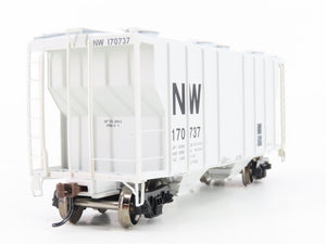HO Scale Athearn ATH63794 NW Norfolk & Western 2-Bay Covered Hopper #170737