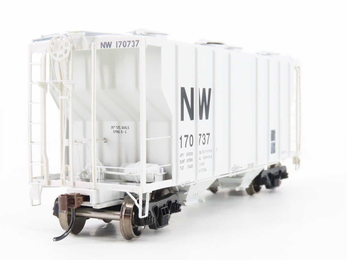 HO Scale Athearn ATH63794 NW Norfolk &amp; Western 2-Bay Covered Hopper #170737