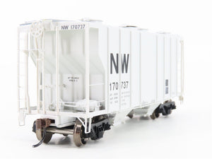 HO Scale Athearn ATH63794 NW Norfolk & Western 2-Bay Covered Hopper #170737