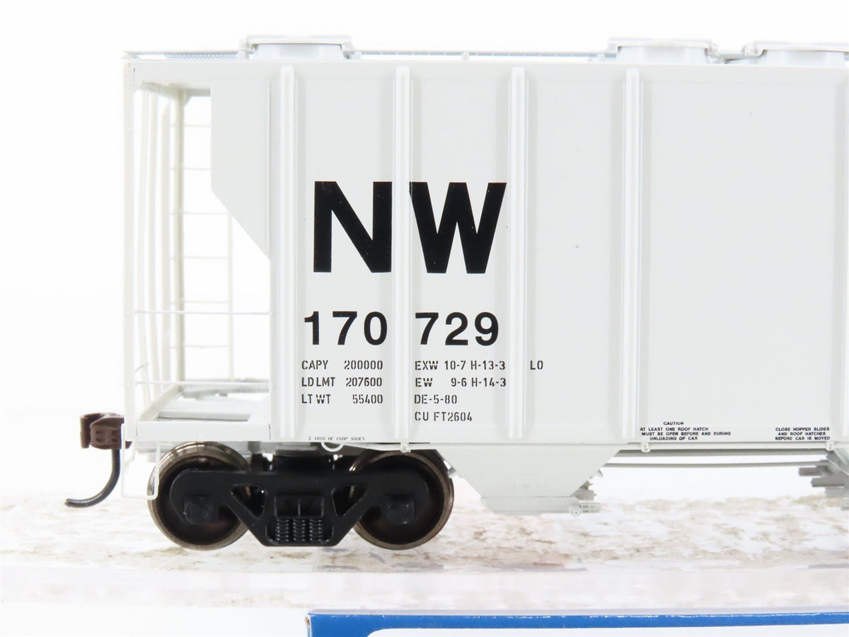 HO Scale Athearn ATH63792 NW Norfolk &amp; Western 2-Bay Covered Hopper #170729