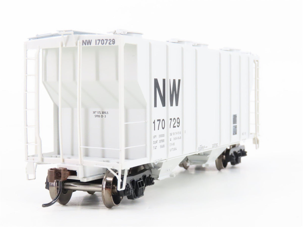 HO Scale Athearn ATH63792 NW Norfolk &amp; Western 2-Bay Covered Hopper #170729