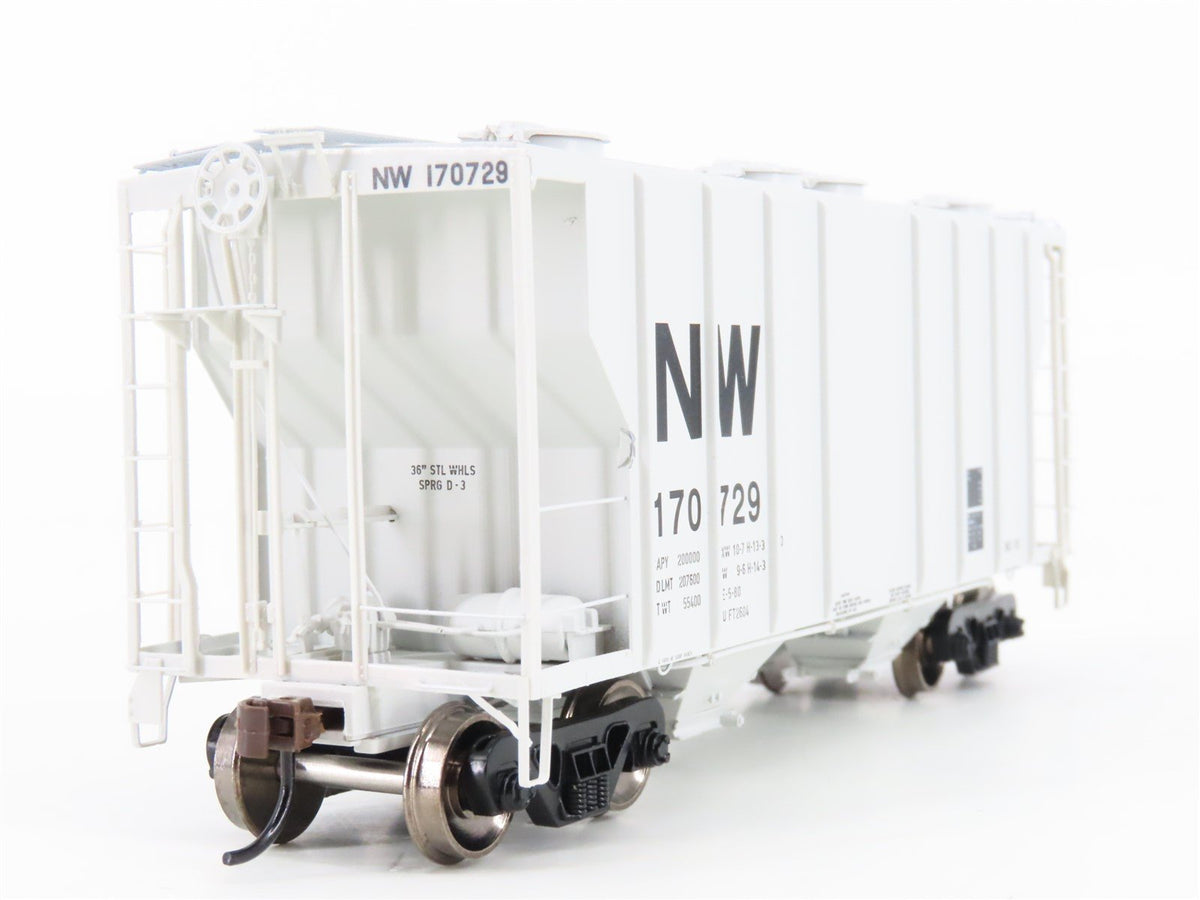 HO Scale Athearn ATH63792 NW Norfolk &amp; Western 2-Bay Covered Hopper #170729