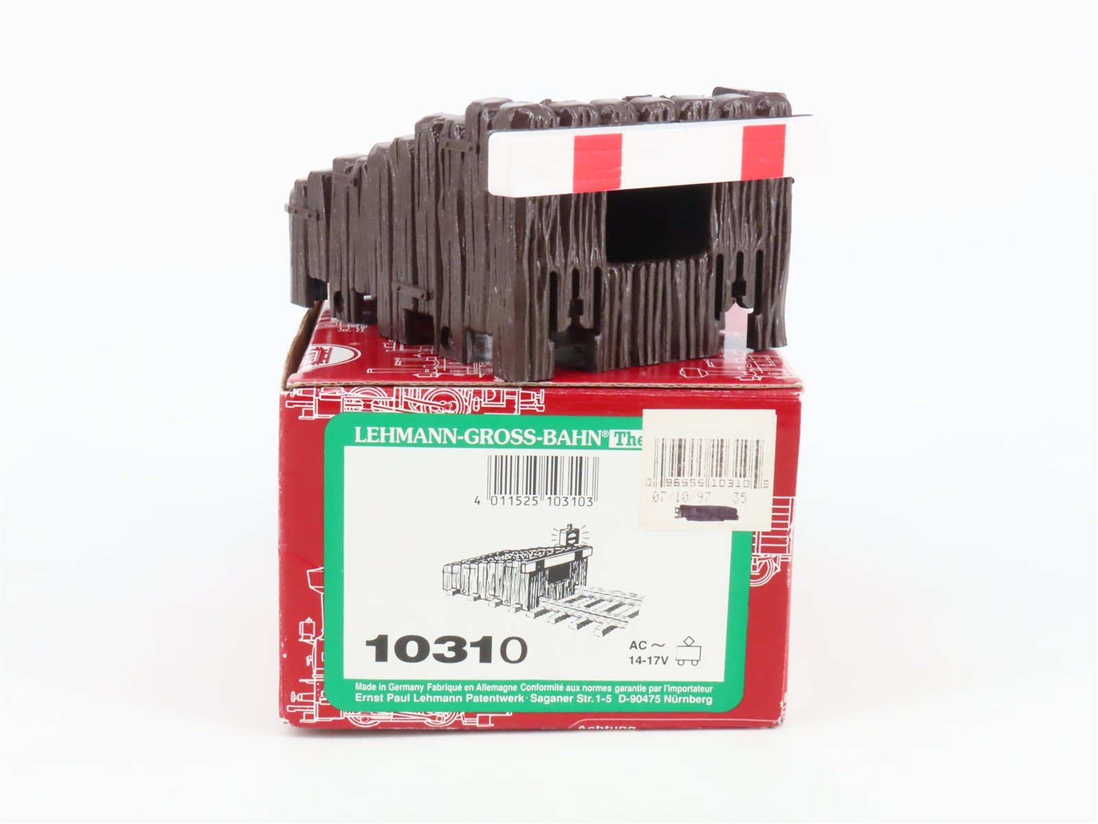G Scale LGB 10310 Track Buffer with Signal