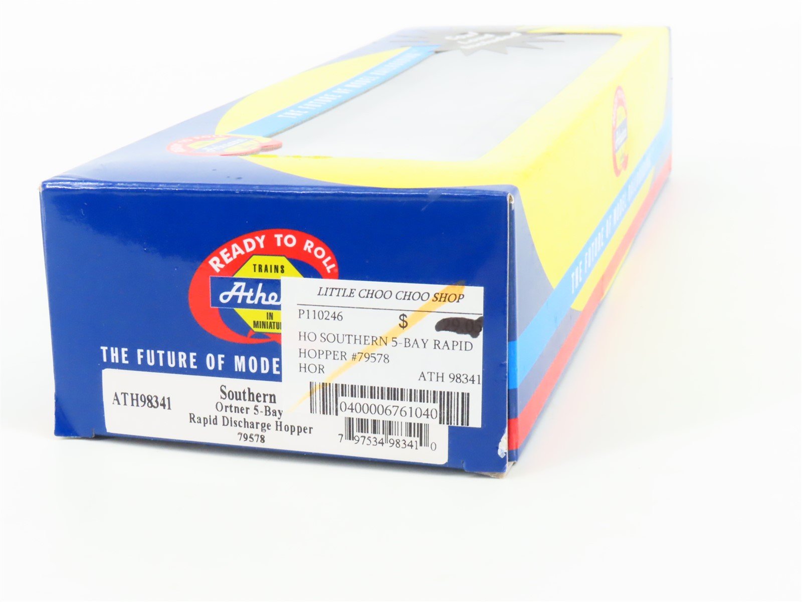 HO Athearn ATH98341 SOU Southern Ortner 5-Bay Rapid Discharge Hopper #79578