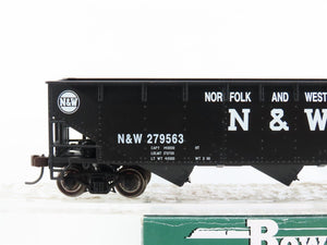 HO Scale Bowser Executive Line 40415 N&W Norfolk & Western 3-Bay Hopper #279563