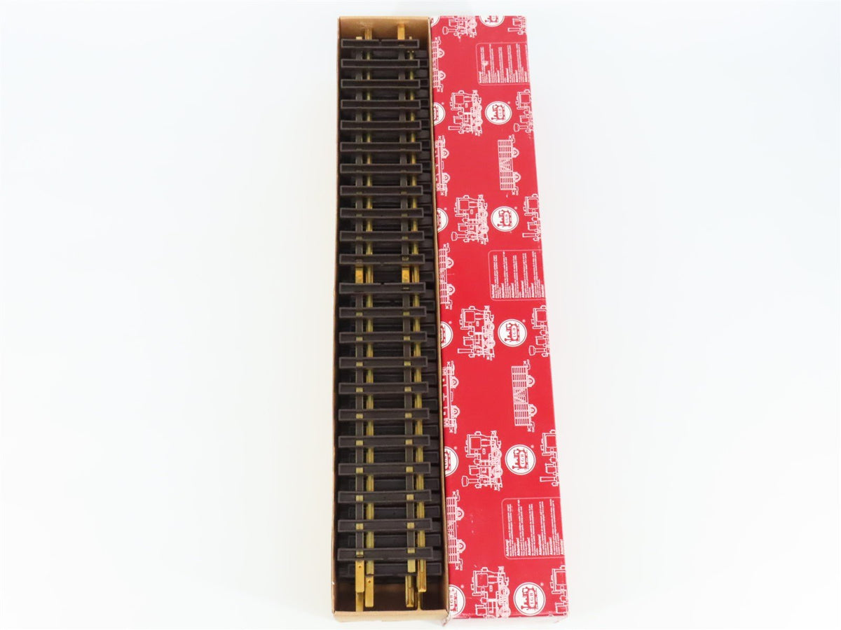 G Scale LGB 10600 BRASS 600mm Straight Track Pieces (12 ct.)