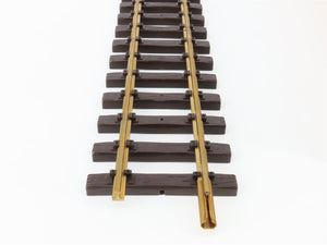 G Scale LGB 10600 BRASS 600mm Straight Track Pieces (12 ct.)