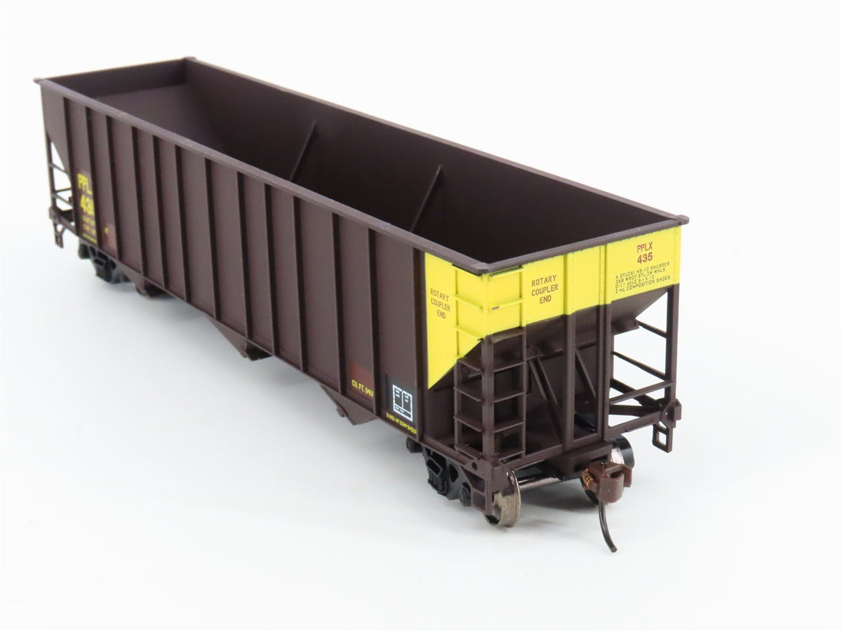 HO Scale Bowser Executive Line 40580 PPLX 3-Bay Open Hopper #435