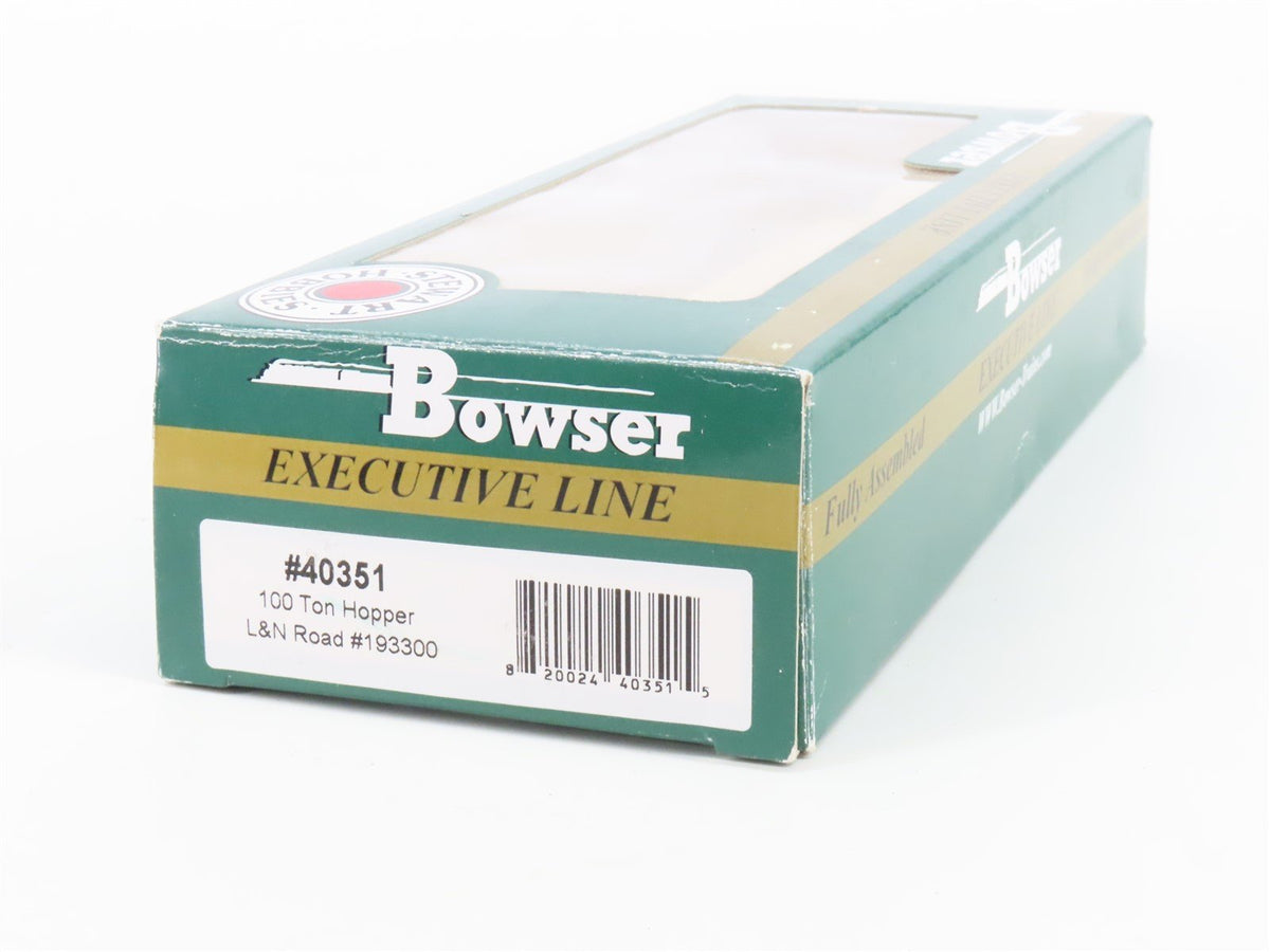 HO Bowser Executive Line 40351 L&amp;N Louisville &amp; Nashville 3-Bay Hopper #193300