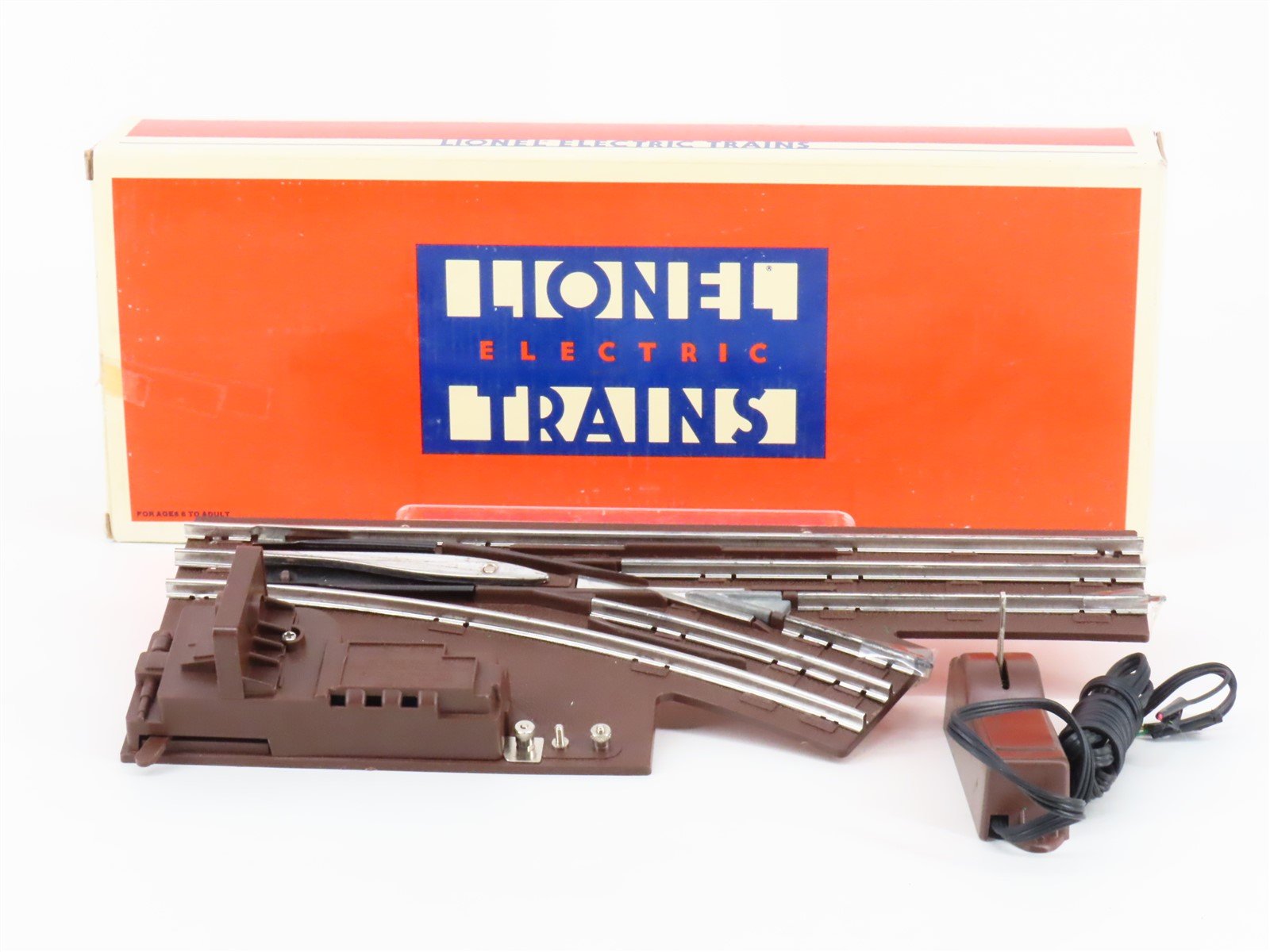 O27 Gauge 3-Rail Lionel 6-65168 O42 Righthand Remote Switch Track Piece