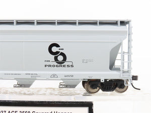 HO Scale Atlas Trainman 937 C&O Chesapeake & Ohio 3-Bay Covered Hopper #601388