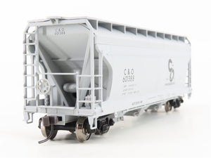 HO Scale Atlas Trainman 937 C&O Chesapeake & Ohio 3-Bay Covered Hopper #601388