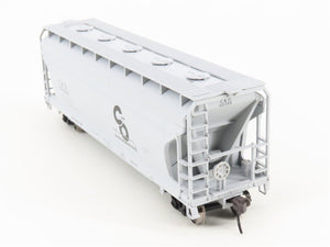 HO Scale Atlas Trainman 937 C&O Chesapeake & Ohio 3-Bay Covered Hopper #601388