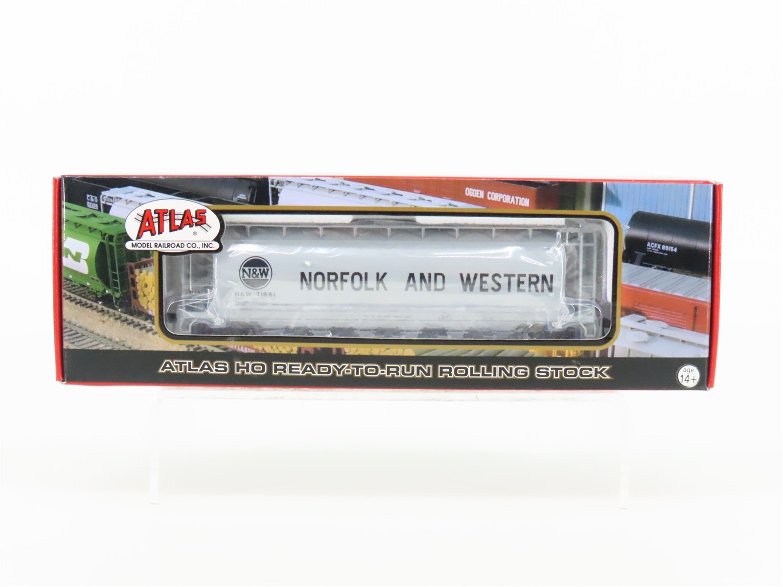 HO Scale Atlas 20000545 N&W Norfolk & Western 6-Bay Hopper #71861 - Sealed