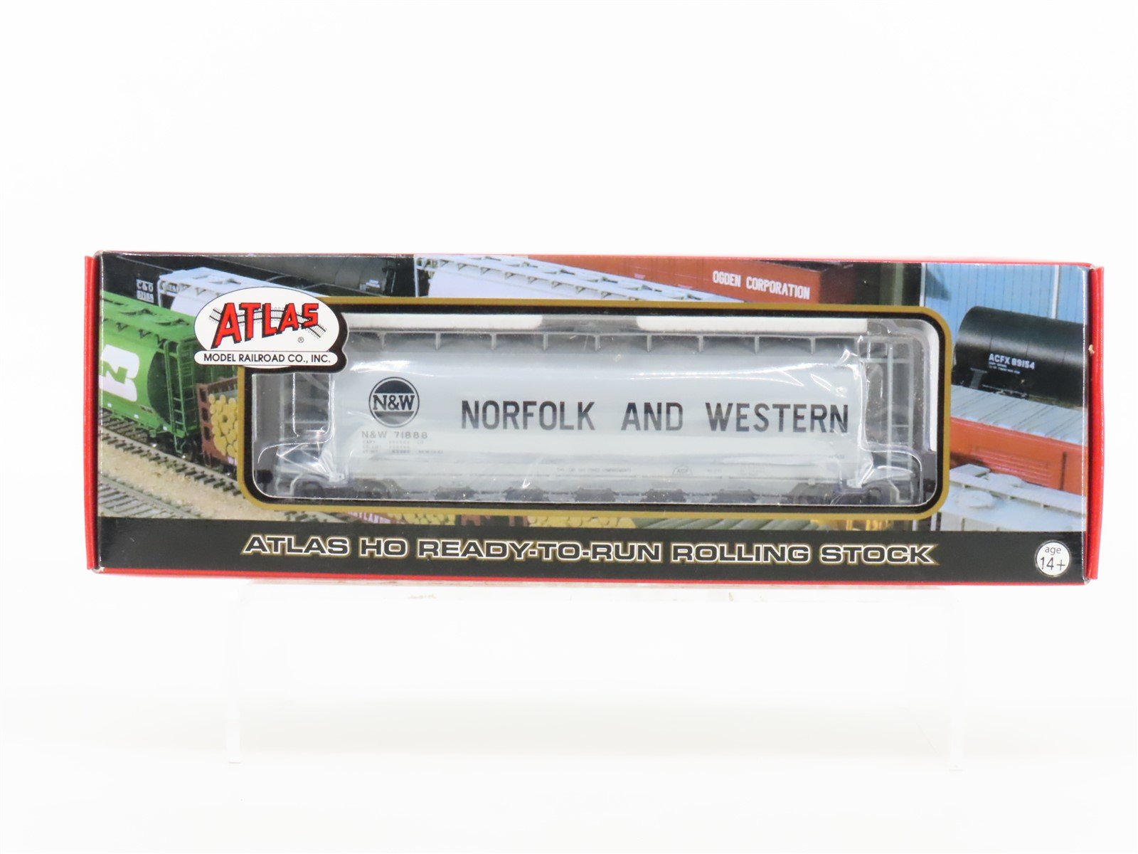 HO Scale Atlas 20000546 N&W Norfolk & Western 6-Bay Hopper #71888 - Sealed