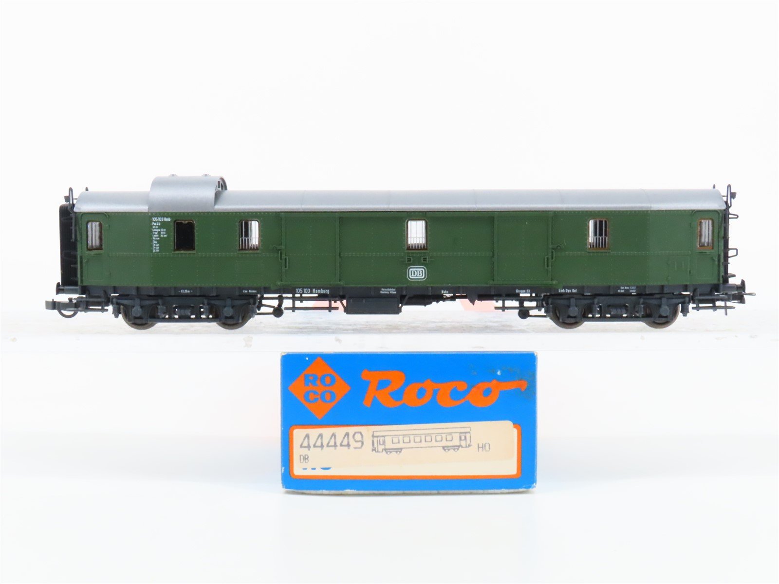 HO Scale Roco 44449 DB Deutsche Bahn German Express Luggage Passenger Wagon