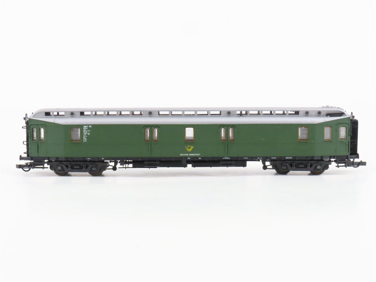 HO Scale Roco Deutsche Bundespost Bahnpostwagen Baggage Passenger #3947