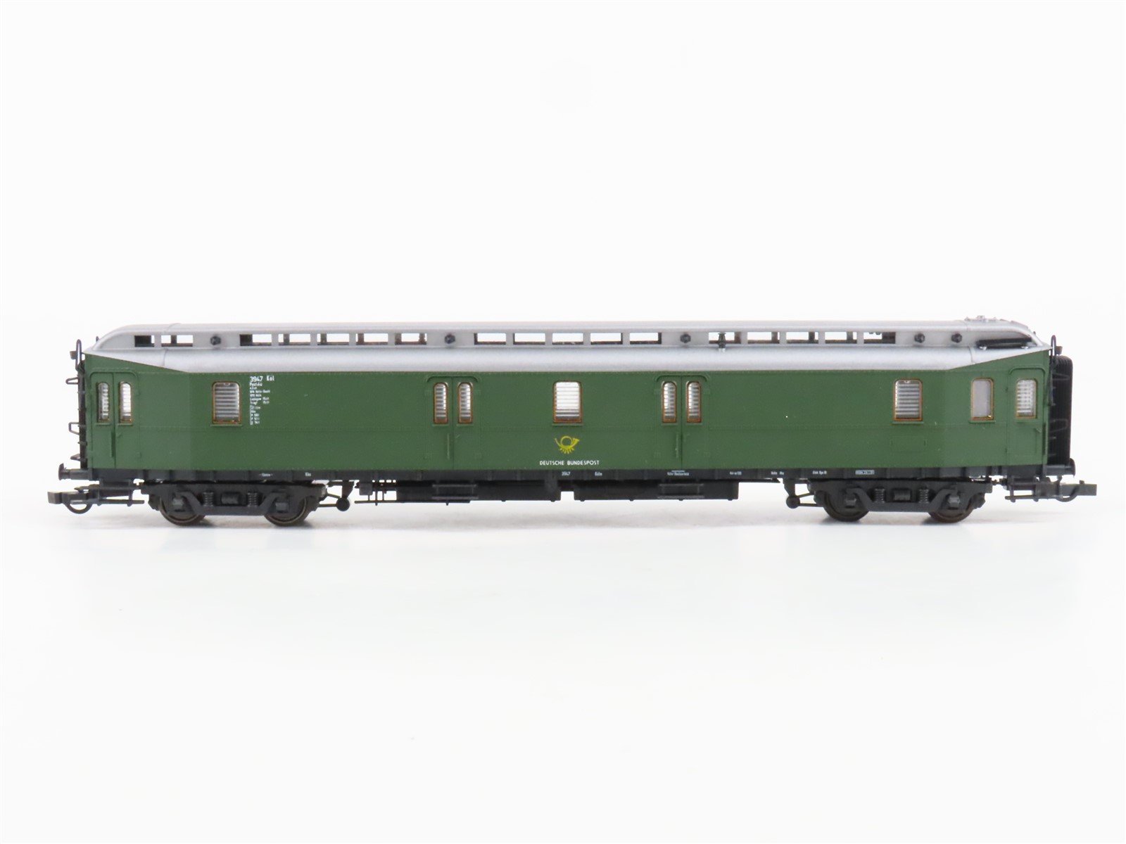HO Scale Roco Deutsche Bundespost Bahnpostwagen Baggage Passenger #3947