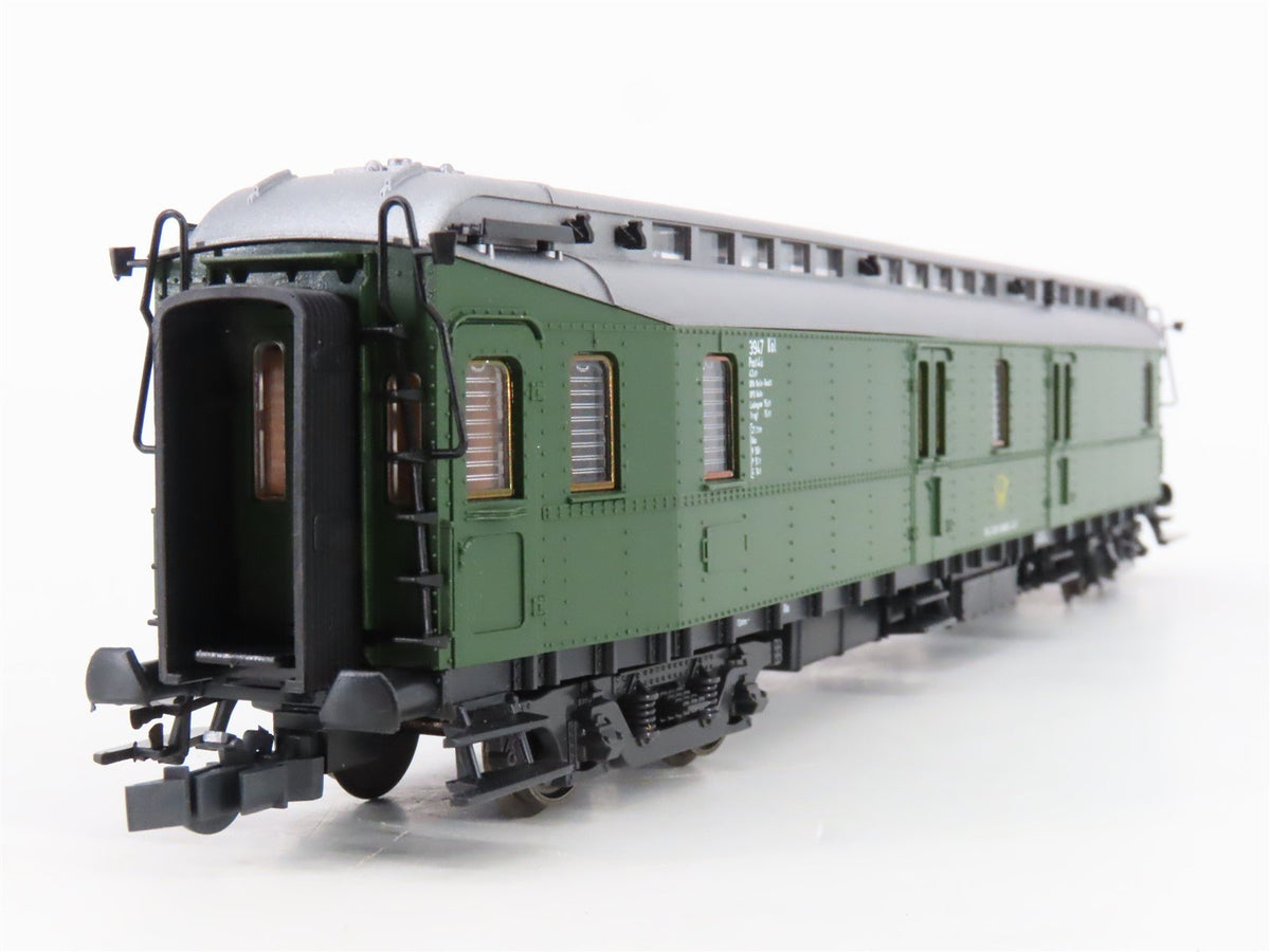 HO Scale Roco Deutsche Bundespost Bahnpostwagen Baggage Passenger #3947