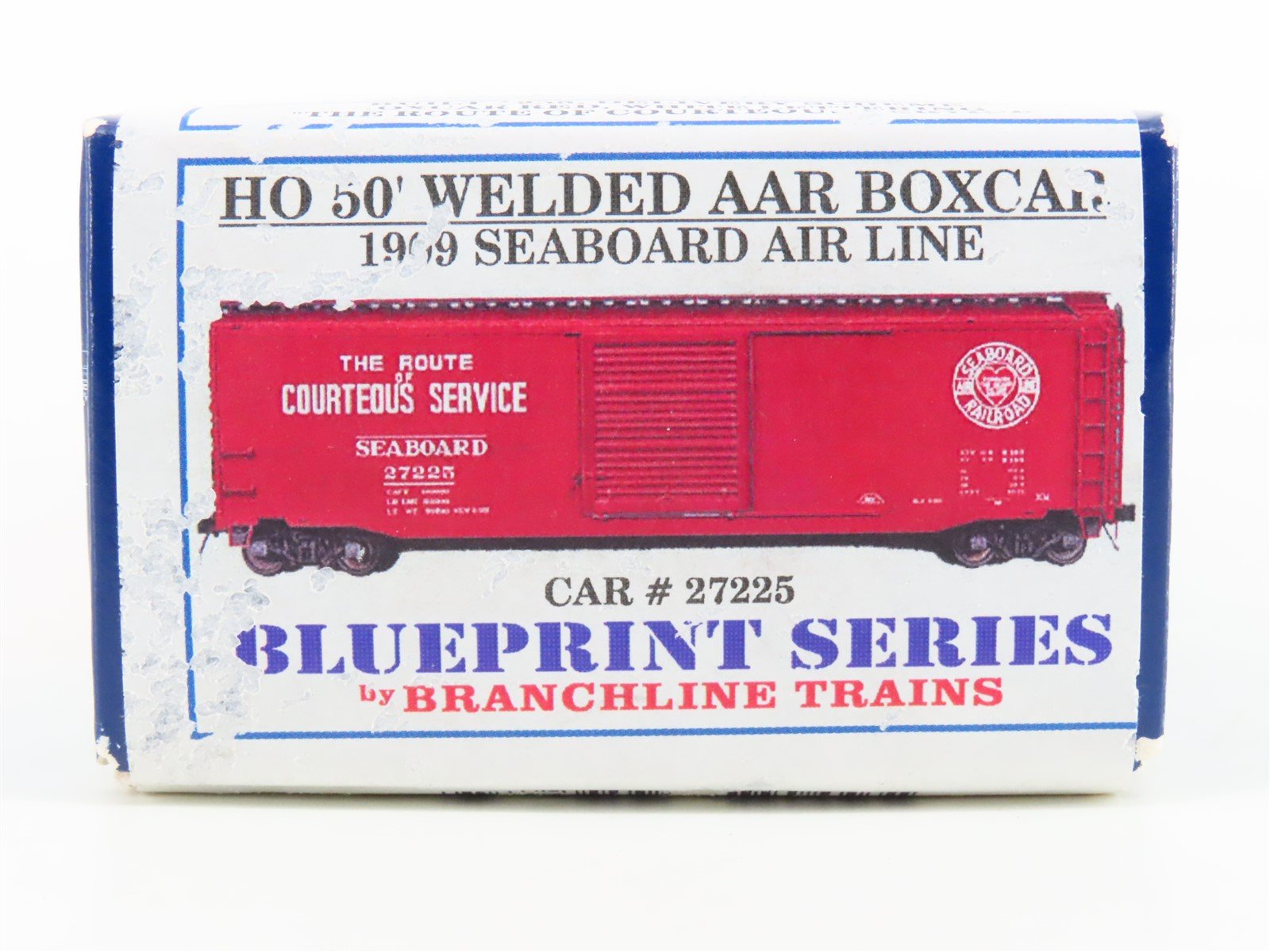 HO Branchline Blueprint Kit 1909 SAL "Courteous Service" 50' Box Car #27225