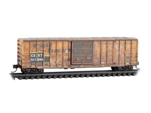 N Scale Micro-Trains MTL 02544439 CSX/ex-Railbox 50' Box Car #141948 - Weathered
