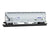 N Micro-Trains MTL 09400940 ACFX Domino Sugar Lease 3-Bay Covered Hopper #47500