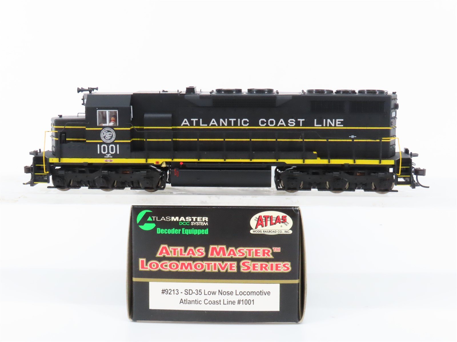 HO Scale Atlas Master 9213 ACL Atlantic Coast Line EMD SD35 Diesel #1001 w/ DCC