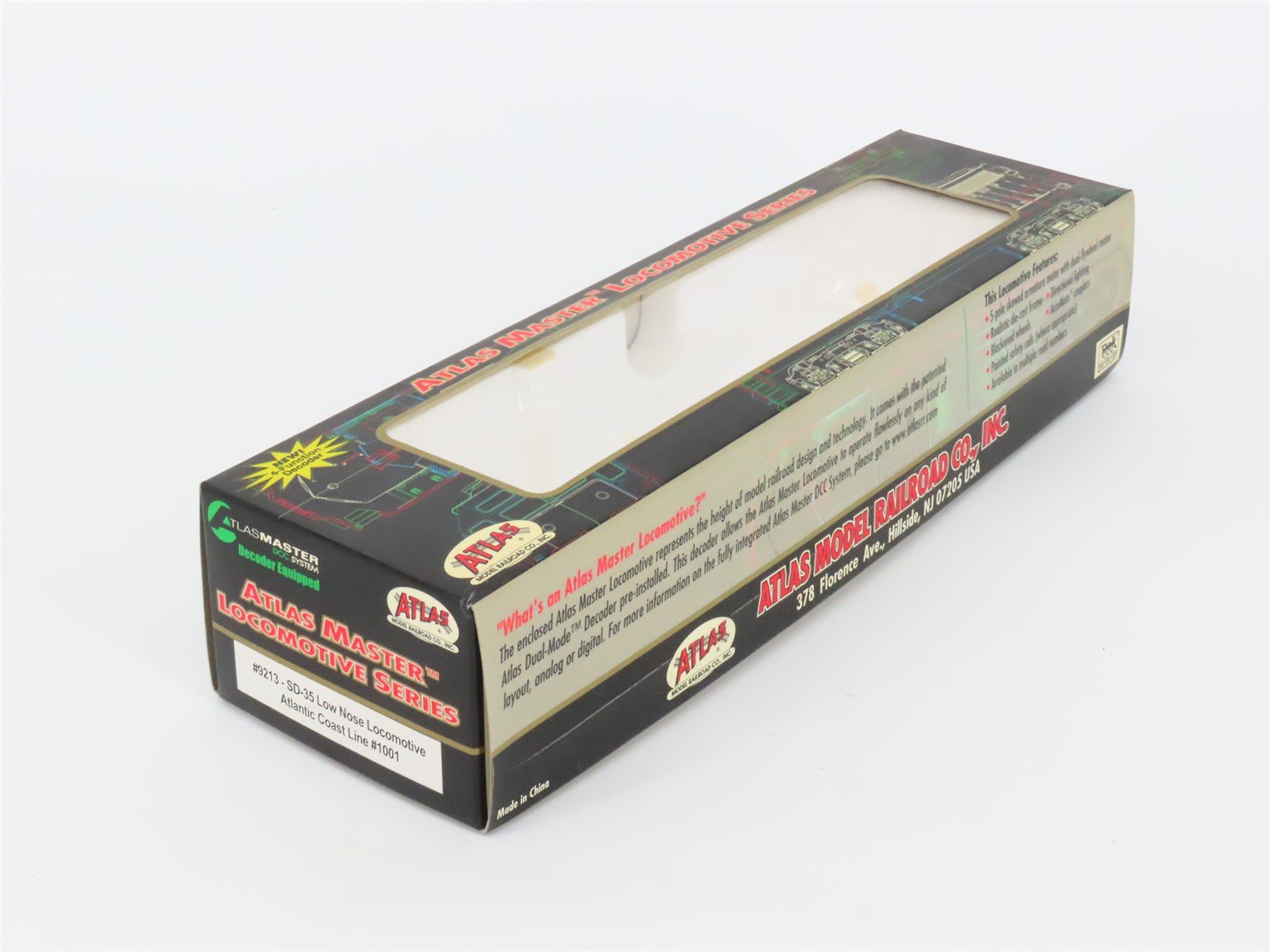 HO Scale Atlas Master 9213 ACL Atlantic Coast Line EMD SD35 Diesel #1001 w/ DCC