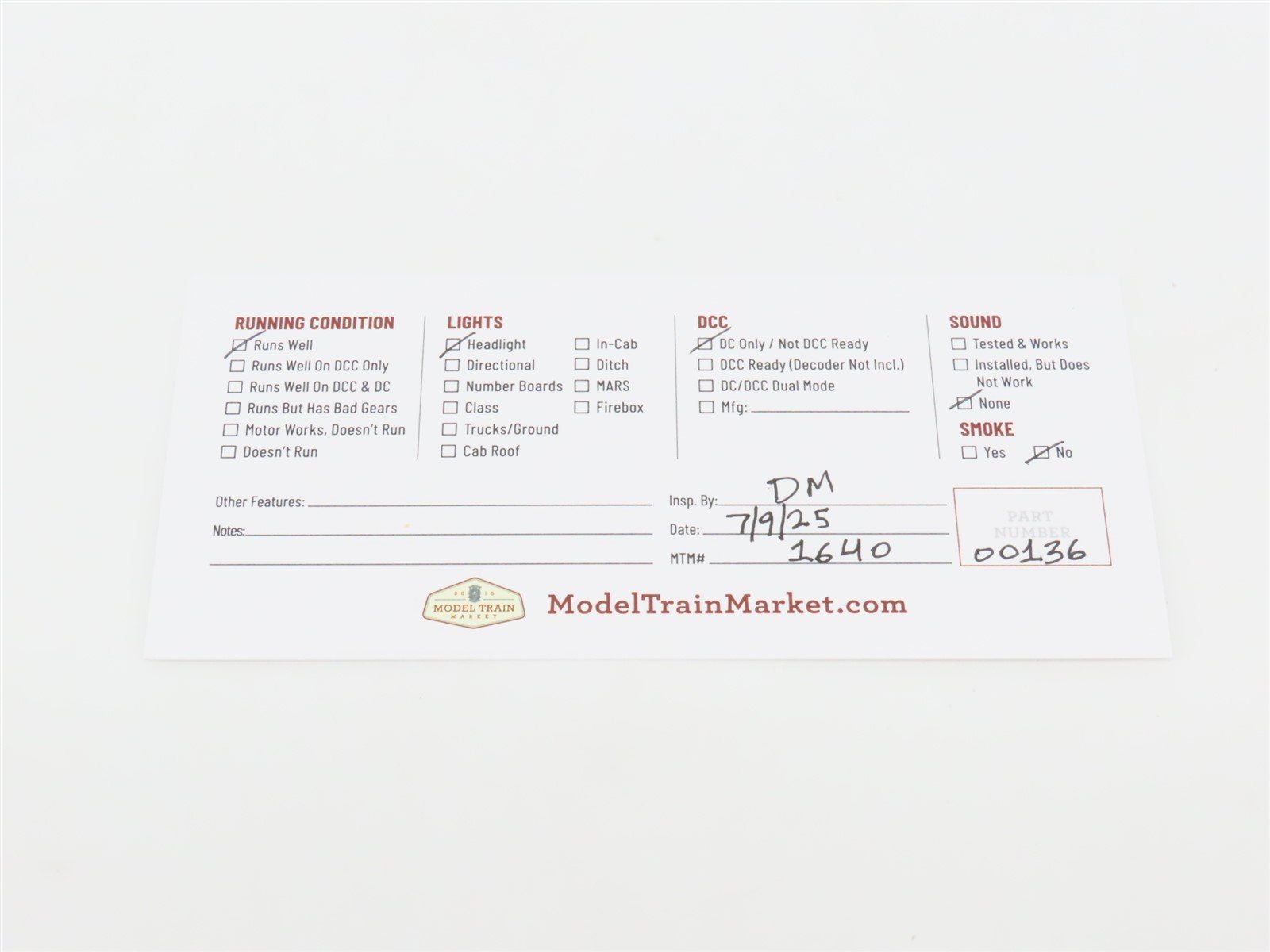 HO Scale Athearn 4604 SBD Seaboard System EMD GP38-2 Diesel Locomotive #6042