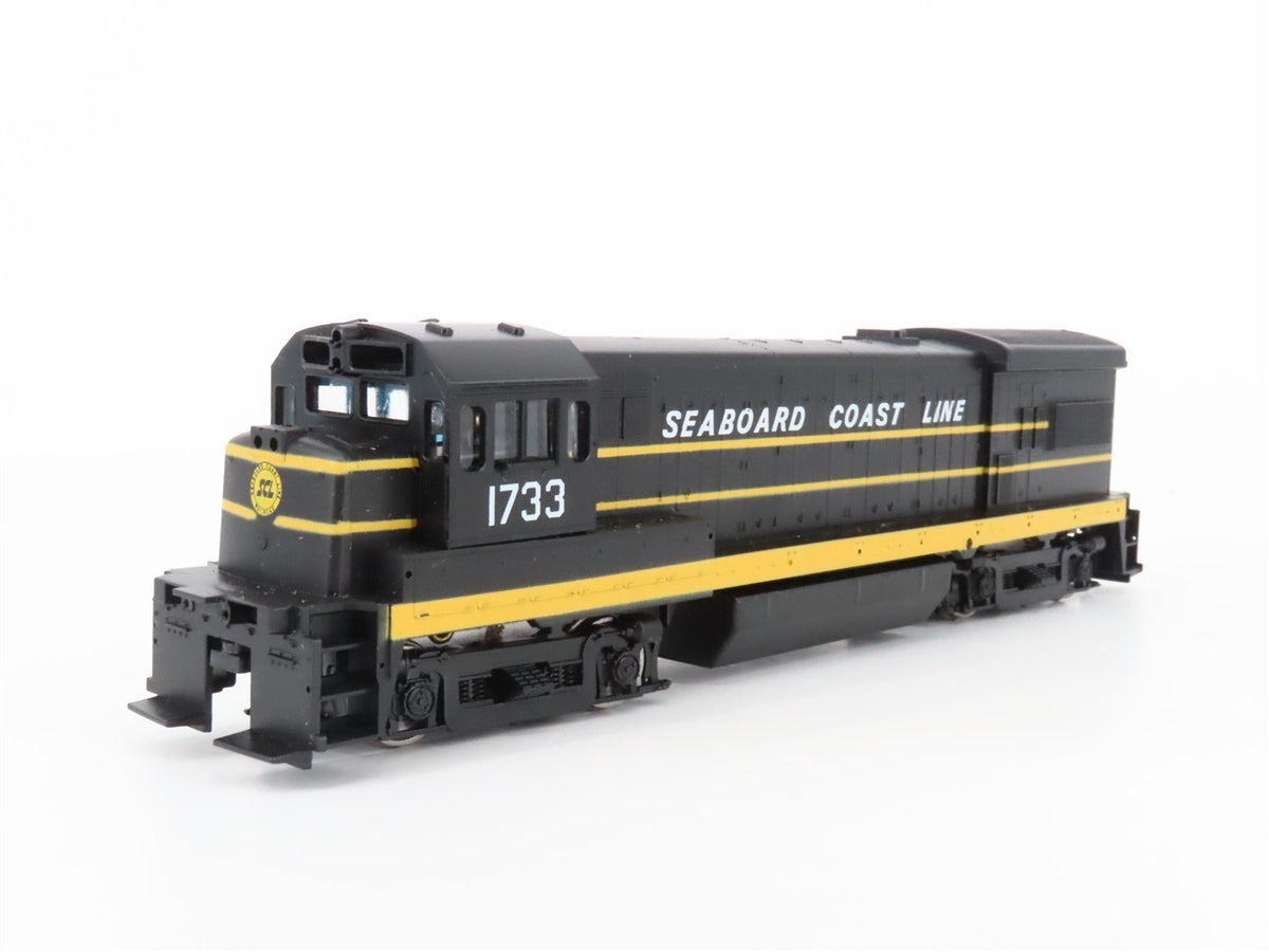 HO Scale Athearn 3483 SCL Seaboard Coast Line GE U33B Diesel Locomotive #1733
