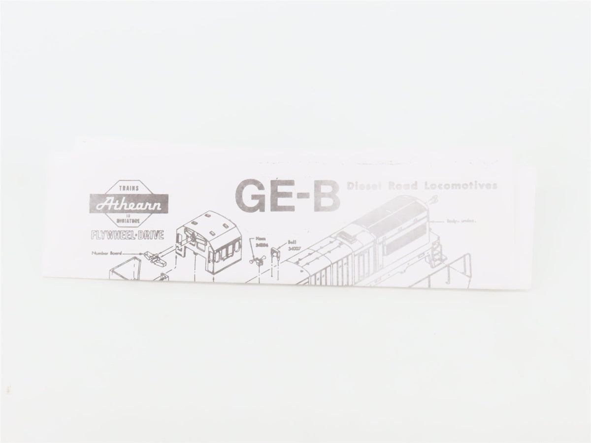 HO Scale Athearn 3483 SCL Seaboard Coast Line GE U33B Diesel Locomotive #1733