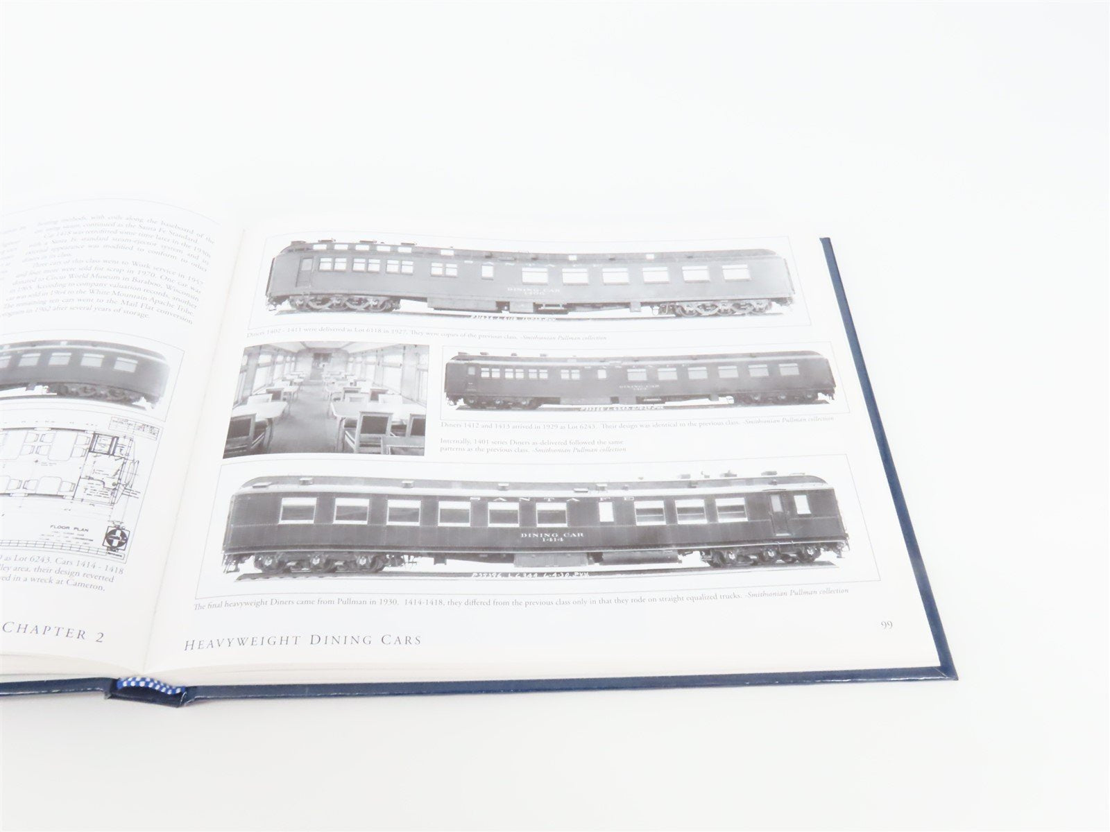 Dining and Beverage Service Cars of the Santa Fe by John B. McCall ©2006 HC Book