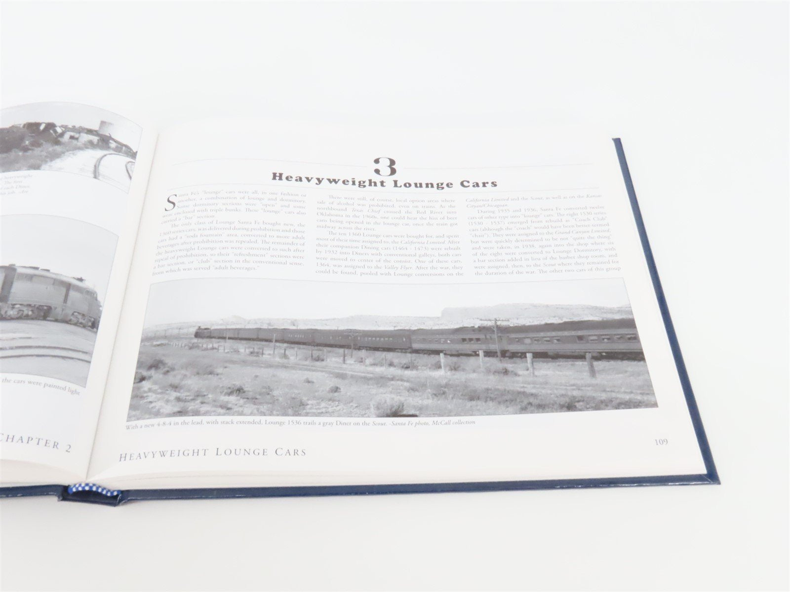 Dining and Beverage Service Cars of the Santa Fe by John B. McCall ©2006 HC Book