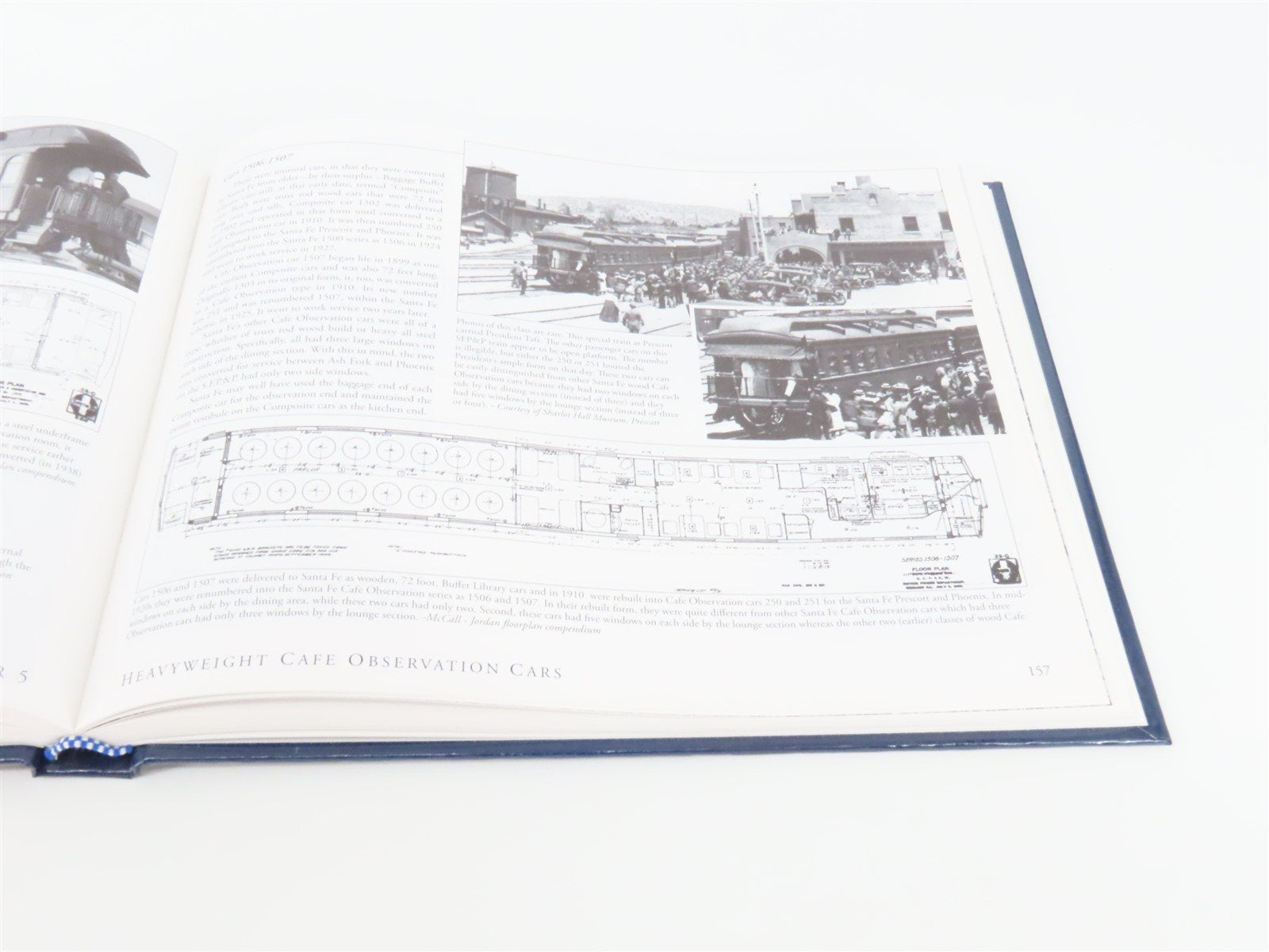 Dining and Beverage Service Cars of the Santa Fe by John B. McCall ©2006 HC Book