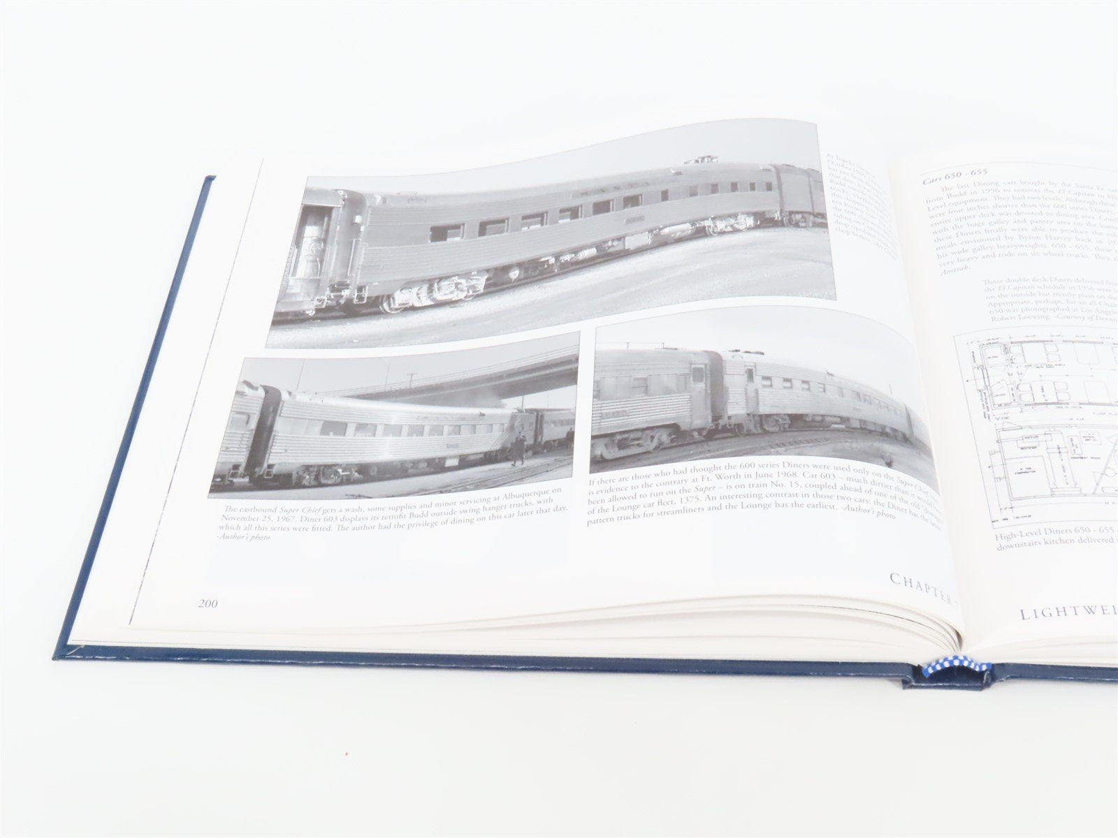 Dining and Beverage Service Cars of the Santa Fe by John B. McCall ©2006 HC Book