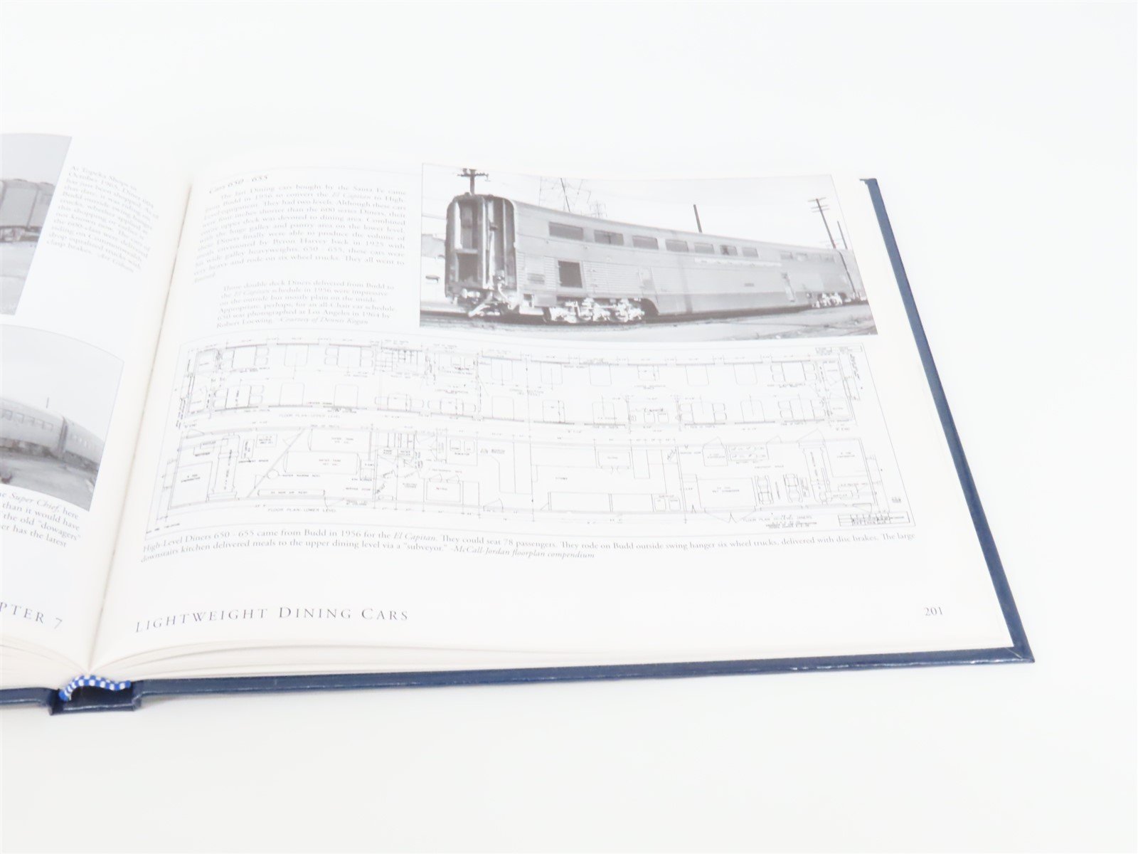 Dining and Beverage Service Cars of the Santa Fe by John B. McCall ©2006 HC Book