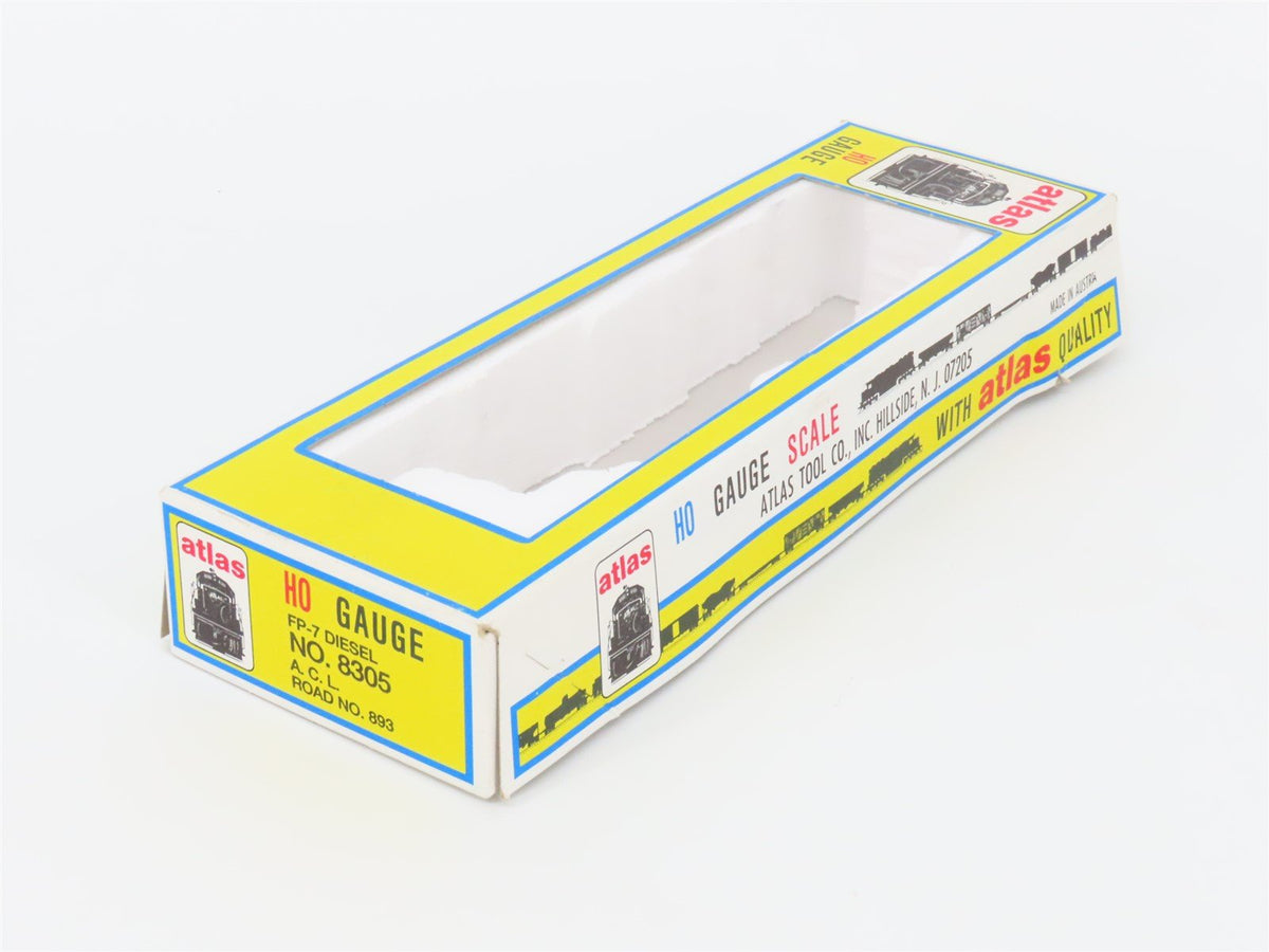 HO Scale Atlas 8305 ACL Atlantic Coast Line EMD FP7 Diesel Locomotive #893