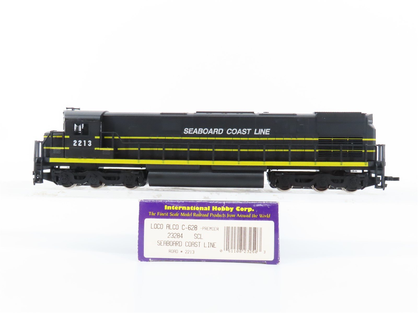 HO Scale IHC/Mehano Premier 23284 SCL Seaboard Coast Line ALCO C628 Diesel #2213