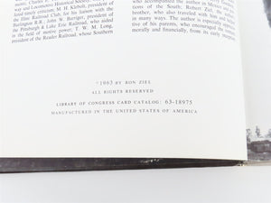 The Twilight of Steam Locomotives by Ron Ziel ©1963 HC Book